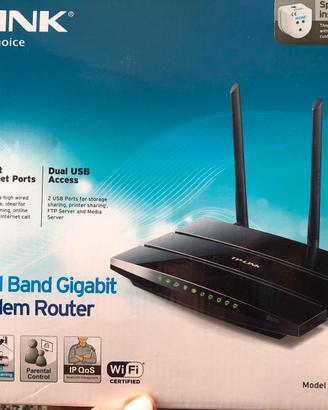 Tp-LinkN600 Dualband Gigabit ADSL Router