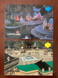 Coppia di cartoline Lego Legoland Billund 2000