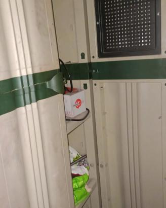 Armadio portascope plastica resina