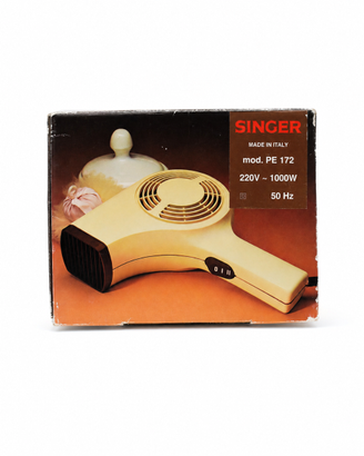 Singer asciugacapelli vintage anni 70