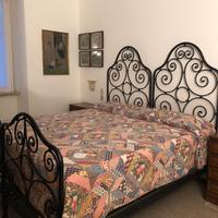 Letto matrimoniale in ferro battuto artigianale