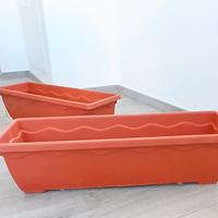 Fioriere in plastica