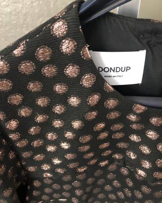 Vestito Dondup,nero e oro