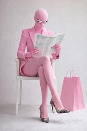 Scarpe pitonate con tacco