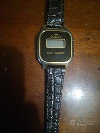 orologio vintage digital rolier's  anni 80 Lcd  qu