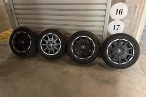 CERCHI DAKAR 17” + GOMME YOKOHAMA GEOLANDAR A/T