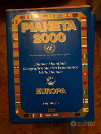 Pianeta 2000 – atlante mondiale –8 volumi completo