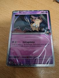 Mimikyu del Team Rocket 087 prerelease stamp