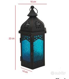 Porta Candela Lanterna Marocchina