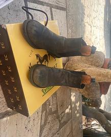 Stivaletti cuoio equitazione Umbria tg 33