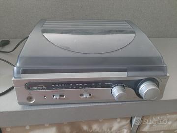 Giradischi Unitronic con radio