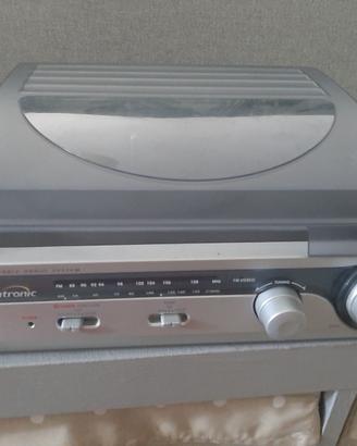 Giradischi Unitronic con radio