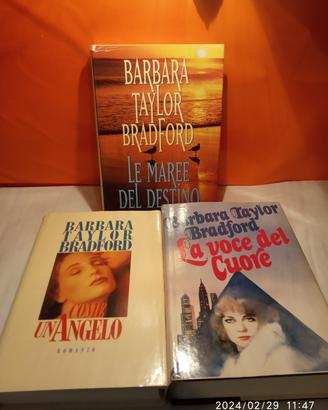 Barbara Taylor Bradford 3libri 