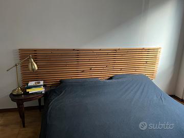 Testiera letto Ikea Mandal