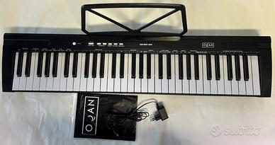 Tastiera digitale 61 tasti Oquan, come nuova.