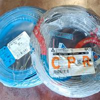 2 MATASSE (200 mt) FILO CAVO CORDINA FS17 6mmq