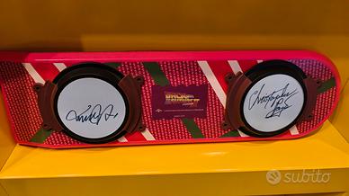 Ritorno al futuro, autografi con certificazione 