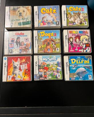 9 Giochi nintendo DS  completi