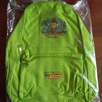 Zaino verde Carletto camaleonte Sofficini