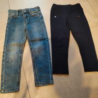 set pantaloni 3 anni 