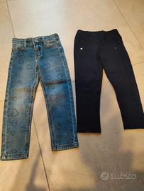 set pantaloni 3 anni 