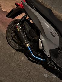 Marmita Akrapovic completa sh 300 ABS