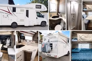 NOLEGGIO CAMPER McLouis Glamys 23 Diamond - 7 Post