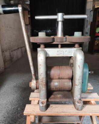 laminatoio falli cavallino a mano orafo