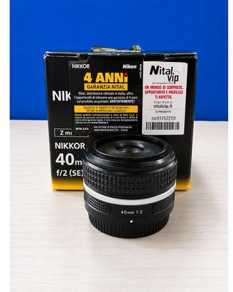 Nikkor Z 40 F2 SE