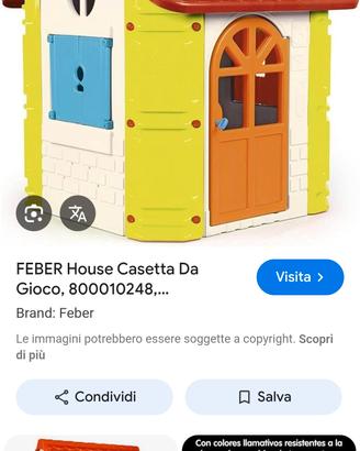 casetta da gioco Feber