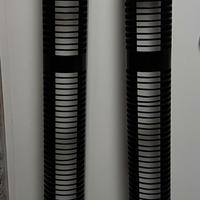 Colonne porta CD nere