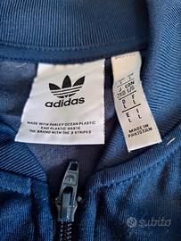 Tuta Adidas originale blu 