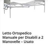 Letto ortopedico