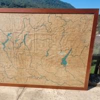 Cartina,mappa, cornice,quadro.