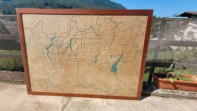 Cartina,mappa, cornice,quadro.