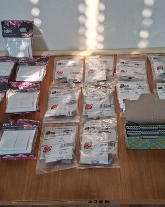 Stock materiale elettrico e di rete nuovo