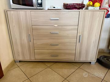 Madia capiente 4 cassetti – Perfetta per soggiorno