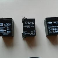 TRIS DI BATTERIE  6 VOLT