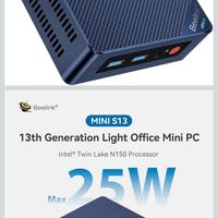 PC Beelink MINI-S13 Pro N150 16 GB RAM SSD 500 GB