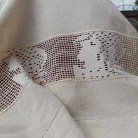 Asciugamani lino corredo antico 