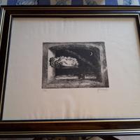 Antonio nunziante acquaforte