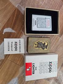 Zippo Marlboro Country  1994 Antique Brass NOS