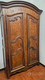 Armoire francese stile periodo Luigi XV a due ante