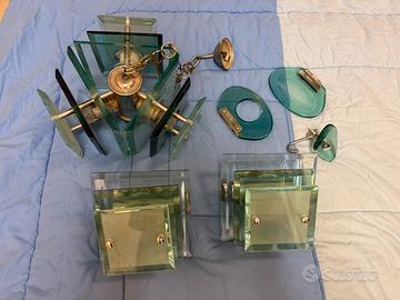 Cristallo LUPI bagno lampadario specchio applique