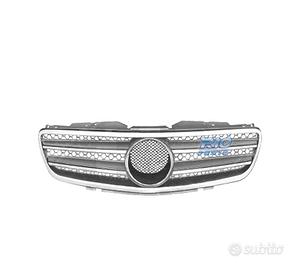 GRIGLIA PER MERCEDES CLASSE SL R230 01-12 CROMATA 
