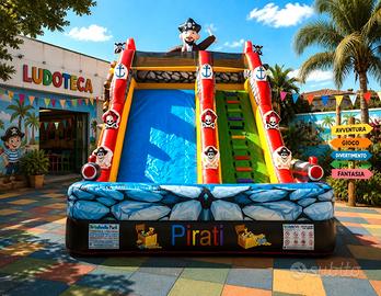 Scivolo Gonfiabile per Bambini per Luna Park