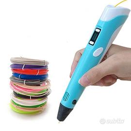 Penna 3d con filamenti vari colori - Collezionismo In vendita a Avellino