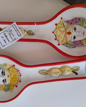 Poggiamestoli ceramica