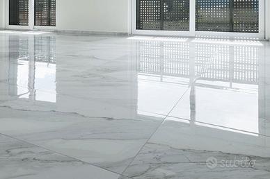 Lucidatura pavimenti marmo,graniglia,legno,genova