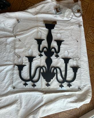 lampadario di design sinfonia wall lamp